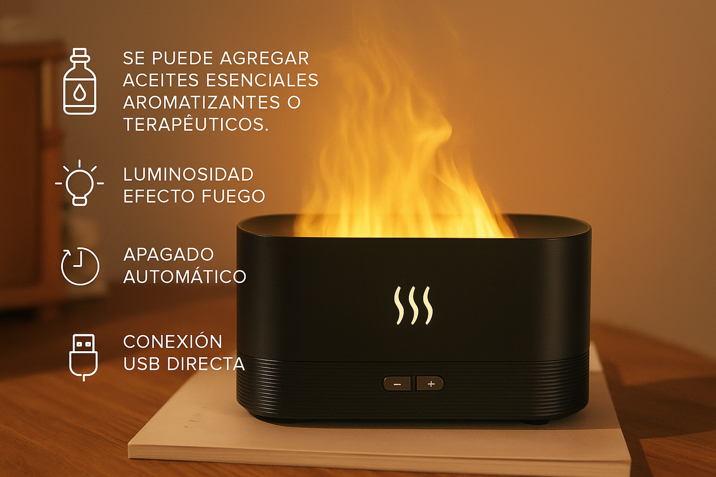FLAWLESS SHOP - HUMIDIFICADOR FUEGO PREMIUM ™